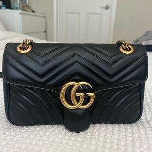 GUCCI SMALL MARMONT SHOULDER BAG